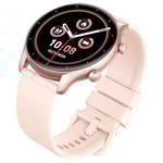 2025 Montre Connectée Homme Femme, 1.39" Smartwatch avec Appel Bluetooth, IP68 Étanche Montre Connectee avec 100+ Sportifs, Montre Podomètre, Moniteur de Fréquence Cardiaque/SpO2/Sommeil,rose pâle