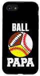 iPhone SE (2020) / 7 / 8 Ball Papa Funny Baseball Softball Football Papa Case