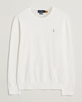 Polo Ralph Lauren Cotton Crew Neck Sweater Deckwash White