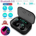 Earbuds Bluetooth Wireless Tws Earphones 5d Stereo Headp White