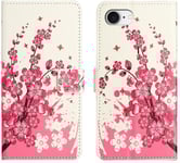 Trolsk Plum Blossom Wallet (iPhone 16e) - fodral