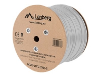 Lanberg - Bulk kabel - 305 m - SFTP - CAT 7 - solid - pantone kjølig grå 5C