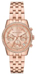 Michael Kors MK7531 Ritz Pavé (35mm) Rose-Gold Dial / Rose- Watch
