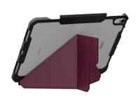 Uag Essential Armor Series - Vikbart Fodral För Surfplatta - Bordeaux - För Apple 11-Inch Ipad Air M2 Wi-Fi, M2 Wi-Fi + Cellular