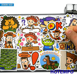 50pcs Cartoon Toy Movie Cute Stickers Woody Buzz Toys for Child Kids Stationery Mobile Phone Laptop Suitcase Anime Decal Sticker