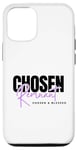 Coque pour iPhone 12/12 Pro Chosen Remnant Christian pour hommes, femmes et jeunes