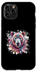 iPhone 11 Pro Polar Bear Head | Animal Portrait Popart Colorful Case