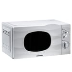 Daewoo Microwave 20L 700W 5 Power Levels Defrost Function Dial Controls KOR6L77