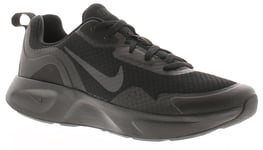 Nike Womens Chunky Trainers Wear All Day Lace Up black UK Size