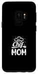 Coque pour Galaxy S9 Chef Mom Culinary Mom Restaurant Famille Cuisine Culinaire Maman