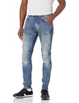 G-STAR RAW Men's 5620 3d Skinny Fit Jeans, Medium Aged, 34W 32L UK