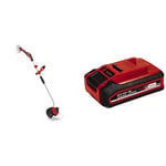 Einhell Power X-Change 18/33 Cordless Strimmer - 18V Battery Strimmer, Auto Line Feed 33cm Grass Trimmer - GE-CT 18/30 Li Garden Strimmer, Cordless Weed and Grass Cutter + 3Ah PXC Plus Battery
