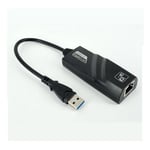 Adaptateur Ethernet usb, prise en charge automatique de la carte réseau mdix USB3.0 Gigabit vers RJ45, carte réseau usb pour tablette pc externe