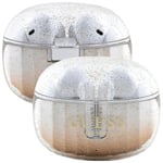Guess Glitter Gradient TWS Bluetooth-hodetelefoner med Dock - Gull
