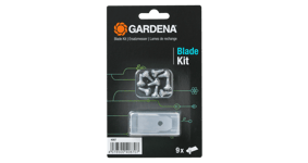 Gardena Original reservblad 9st + skruvar till Robotgräsklippare (04087-20)