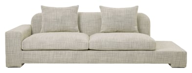 Broste Copenhagen Bay 3-pers sofa, venstre - Lys beige