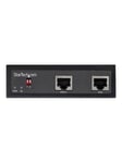 StarTech.com Industrial Gigabit PoE Splitter - 90W High Speed Power over Ethernet PoE+++ Splitter Strömförsörjning - 90 Watt - ATX - 80 Plus