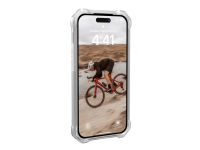 UAG Rugged Case for iPhone 14 Pro Max [6.7-in] - Essential Armor Frosted Ice - Baksidesskydd för mobiltelefon - med MagSafe - termoplastisk polyuretan (TPU) - frosted ice - ultratunn - för Apple iPhone 14 Pro Max
