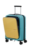 American Tourister Airconic 55 cm - Lentolaukku Frontloader Surf Blue/Yellow, Lentolaukku