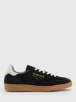 AllSaints Thelma Suede Trainers, Black/White