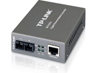 Tp-Link Mc210cs - Fibermediekonverterare - 1Gbe - 1000Base-Fx, 1000Base-T - Rj-45 / Sc Enkelläge - Upp Till 15 Km - 1310 Nm - För P/N: Tl-Mc1400, Tl-Sg3210xhp-M2 V2.6, Tl-Sg3452xp V1