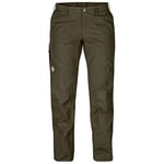 Fjallraven - Karla Pro Trousers - Women - Green (Dark Olive Green) - 40 EU (Manufacturer's Size: M)