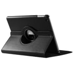 GAX iPad Case Corner Protection - Slim Fit Premium | Pu Leather Folio Case | 360 Degree Rotating Smart Swivel Stand | Ideal for iPad 9.7 2018/2017, Air 1 & 2 (iPad (9.7 2018/2017), Black)