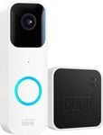 Blink Video Doorbell + Sync Module 2 | Two-way audio, HD video, motion and chime