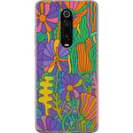 Xiaomi Mi 9T Pro  Genomskinligt Skal Color Pop