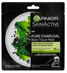 Garnier Skinactive Pure Charcoal Black Tissue Sheet Mask