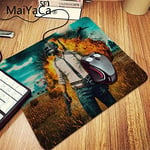 OLUYNG mouse pad Maiyaca PUBG Playerunknown Battle Pads Game Pad Mousepad Laptop PC Computer gaming Mat Large mouse pad gamer mouse pad   Lock Edge 18x22cm