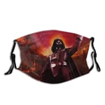 ewretery Star Wars Darth Vader UV Face mask,Face Sun Mask,Motorcycle Headwear,Magic Scarf,for Fishing,Hunting,Running,Ski