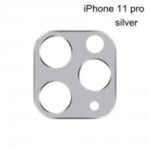 Camera Lens Protector Protective Case Tempered Glass Film Silver Case-iphone 11 Pro