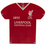 Liverpool FC - Liverpool FC Metal Shirt Sign LB - New Metal Signs - J300z