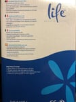 LIFE SPA INFLATABLE SPA PILLOW SUEDE MATERIAL WITH DUAL SUCTION PADS BLUE