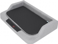 Hobbydog Medico Standard Popiel Ekolen seng med sort madrass, XXL
