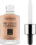 CATRICE - HD Liquid Coverage Warm Beige 40 Foundation, One Pack 30Ml