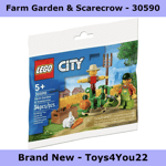 Lego 30590 City Farm Garden & Scarecrow Sealed Polybag - Brand New