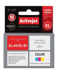 Activejet AC-41R bläckpatron (ersättning för Canon CL-41; Premium; 18 ml; färg)