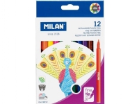 Milan Thin round felt-tip pens 12 MILAN colors