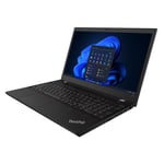 Lenovo ThinkPad P15v Gen 3 21D8 - Conception de charnière à 180 degrés - Intel Core i7 12800H / 2.4 GHz - vPro Enterprise - Win 10 Pro 64 bits (comprend Licence Win 11 Pro) - RTX A2000  - 16 Go RAM - 512 Go SSD TCG Opal Encryption 2, NVMe, Value - 15.6
