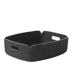 Restore Tray, Black Melange