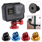 Cnc Camcorder Tripod Mount Adapter For Gopro Hero 6 5 4 3/ 3 2 1 Black