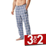 Björn Borg Core Pyjama Pants Ljusblå Rutig bomull X-Large Herr