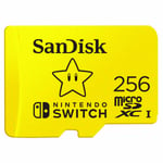 SD-hukommelseskort SanDisk SDSQXAO-256G-GNCZN 256GB Gul 256 GB Micro SDXC