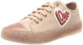 Love Moschino Women's Fall Winter 2021 Collection Sneaker, Pink, 7 UK
