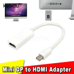 = 0.5 m - câble adaptateur Mini DisplayPort vers HDMI, pour Apple Mac Macbook Pro Air