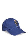 Polo Bear Twill Ball Cap Accessories Headwear Caps Blue Polo Ralph Lauren