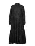 Midi Length Dress Primula Maxiklänning Festklänning Black IVY OAK