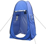 LYZP Pop Up Shower Changing Tent, Portable UV Sun Protection Privacy Room,Instant Camping Tent With Carrying Bag Outdoor Toilet Dressing Beach Caravan Picnic Fishing 710 (Color : Blue)